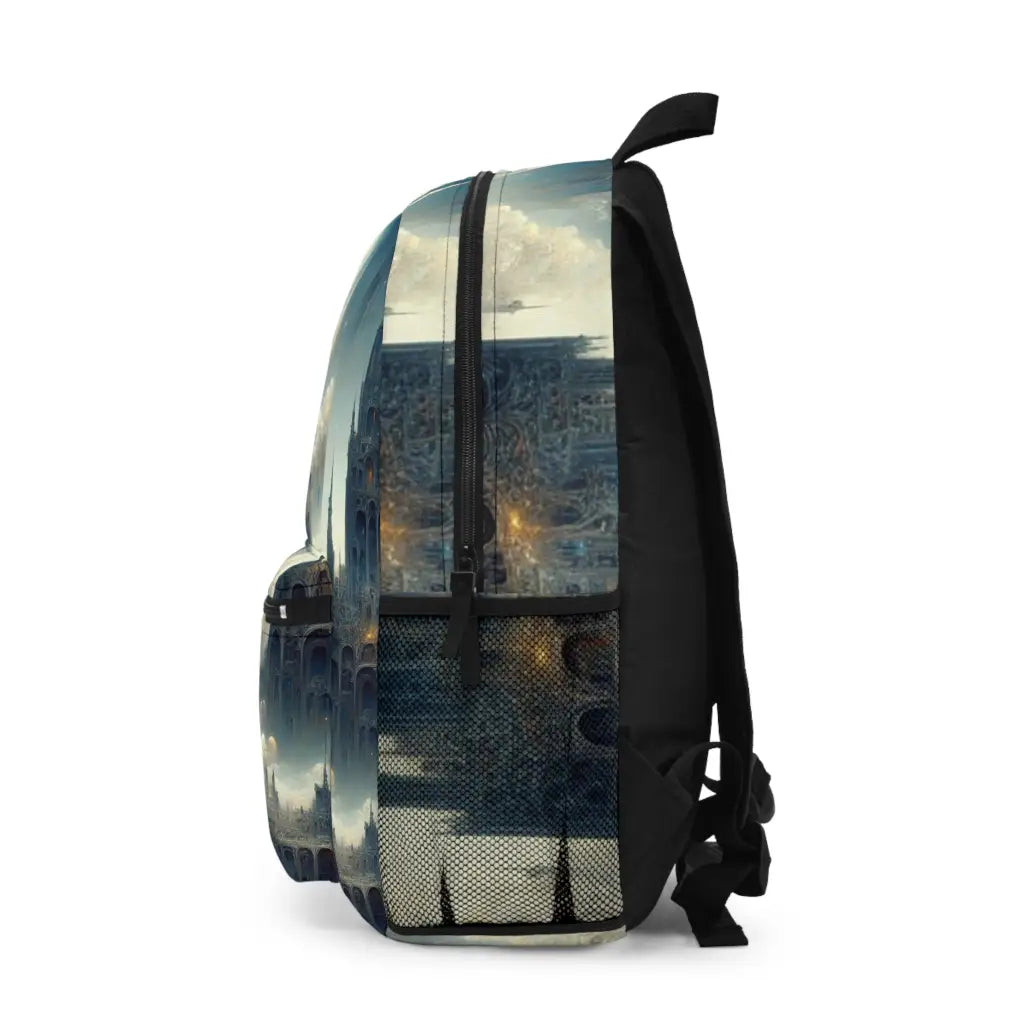 Ethereal Spires in the Mist Backpack One size Bags