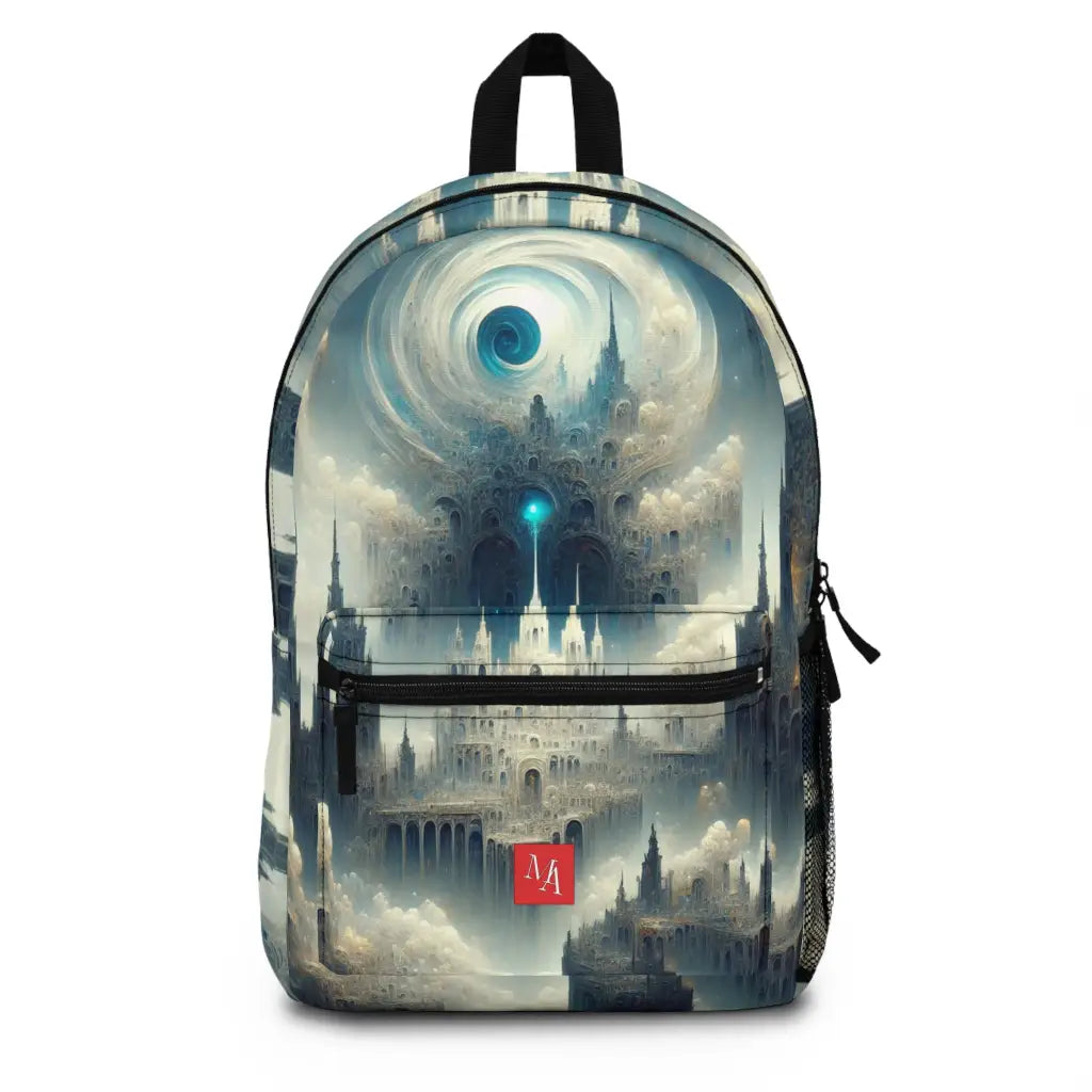 Ethereal Spires in the Mist Backpack One size Bags