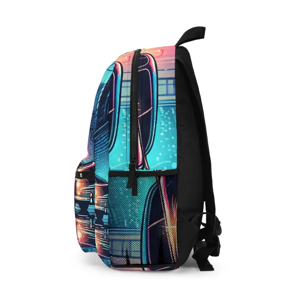 Evening Glow in the City Streets Backpack One size Bags