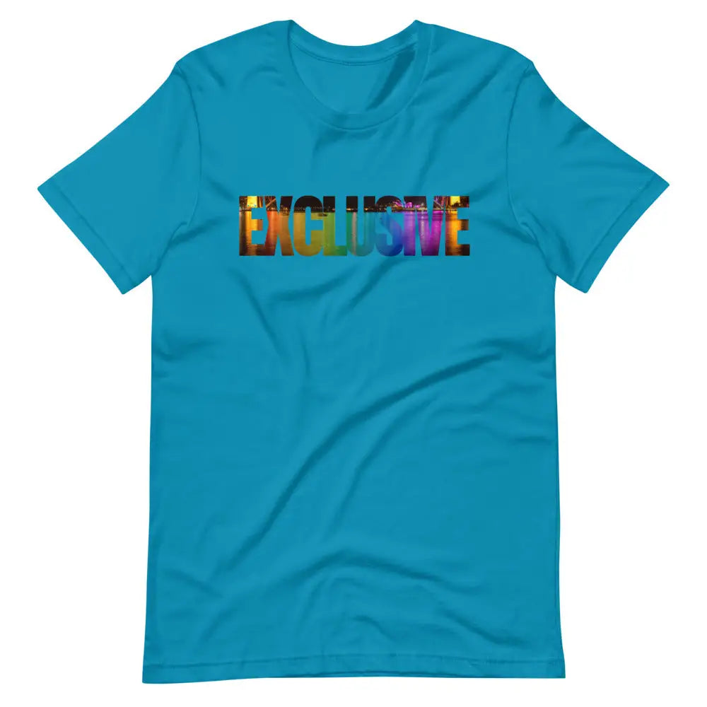 Exclusive t-shirt - Aqua / S - T-Shirt