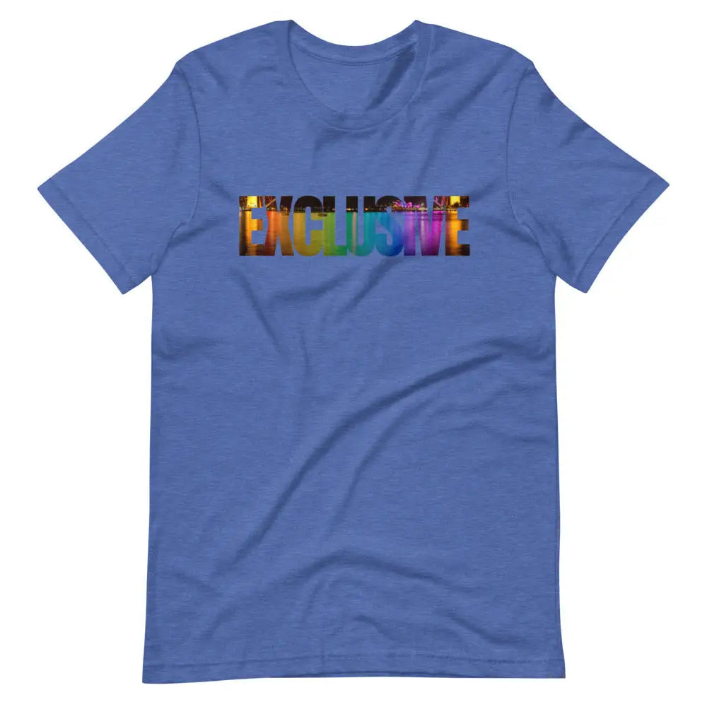 Exclusive t-shirt - Heather True Royal / S - T-Shirt