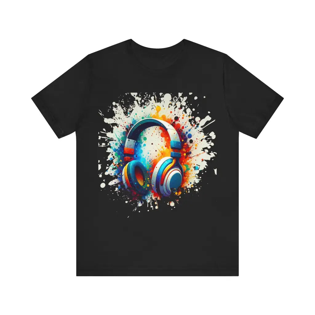 Explosion of Sound - Jersey Short Sleeve Tee - Black / S