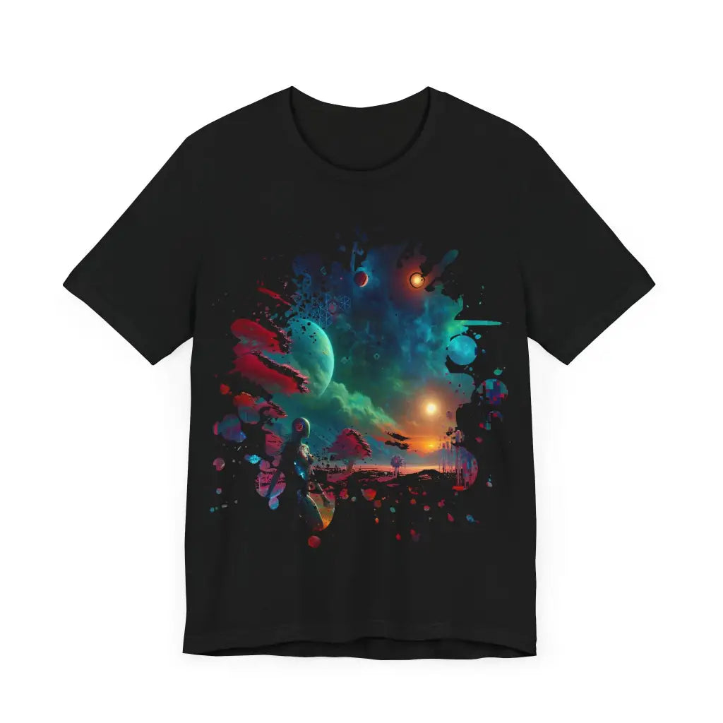 Extraterrestrial Vista - Jersey Short Sleeve Tee - T-Shirt