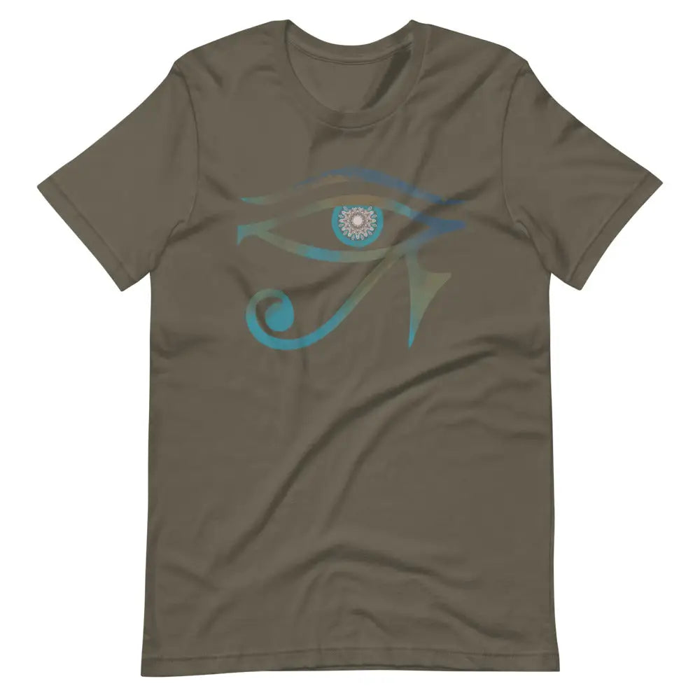 Eye Of Horus t-shirt - Army / S - T-Shirt