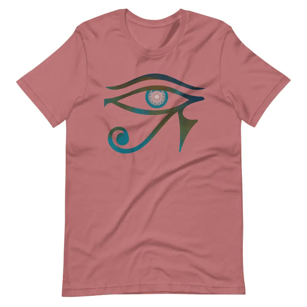 Eye Of Horus t-shirt - Mauve / S - T-Shirt