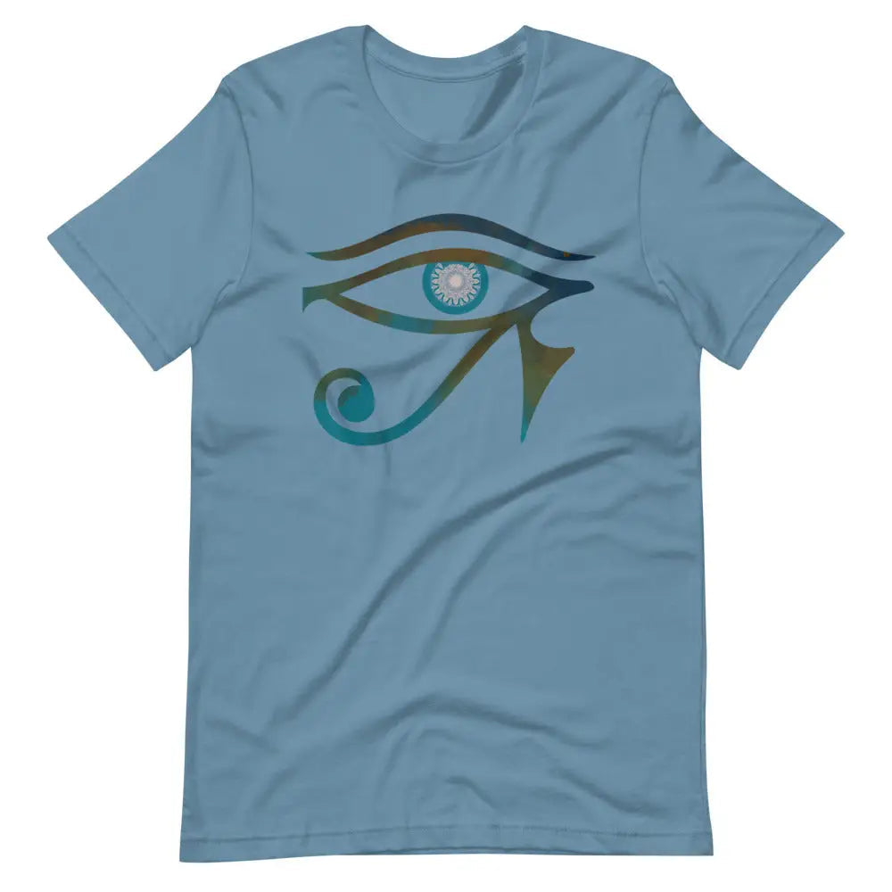 Eye Of Horus t-shirt - Steel Blue / S - T-Shirt