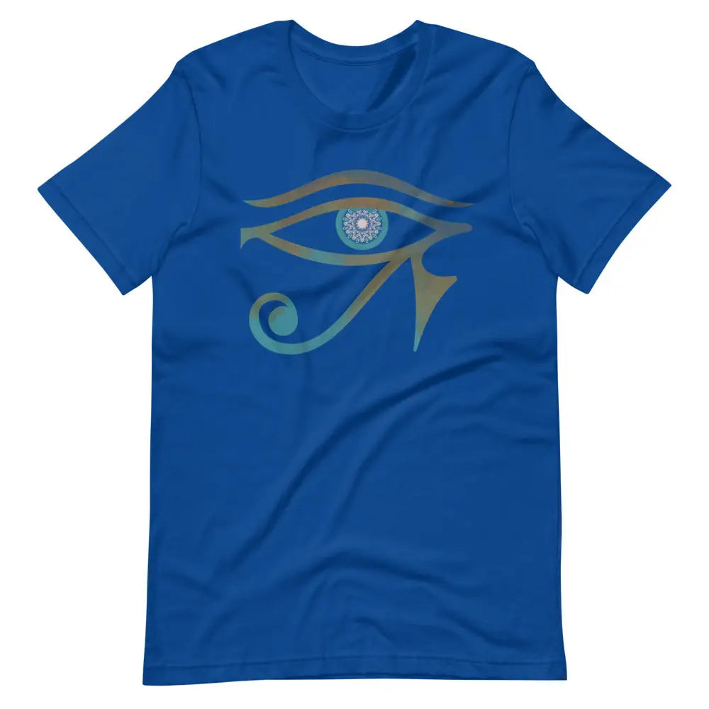 Eye Of Horus t-shirt - True Royal / S - T-Shirt