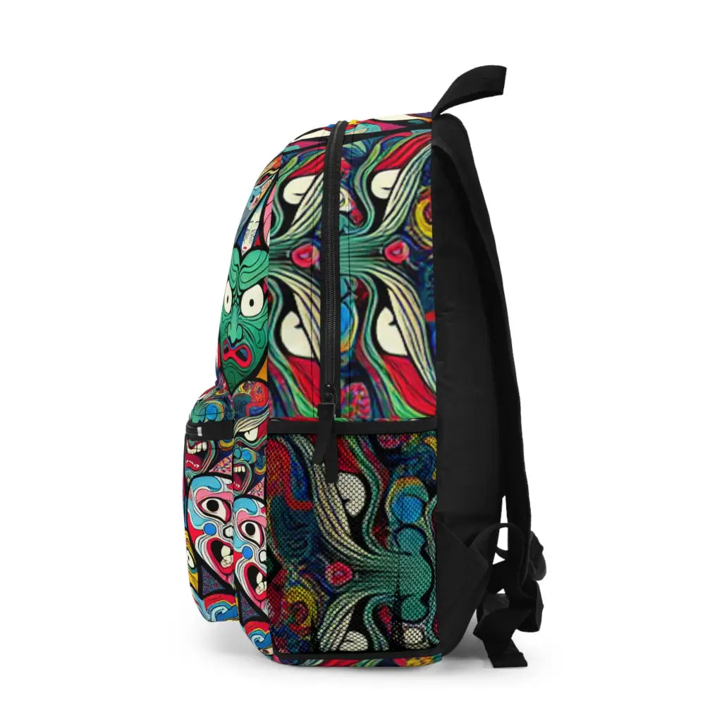 Faces of Emotion Backpack One size Bags
