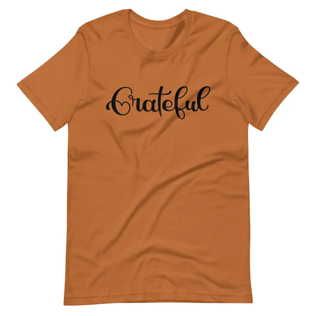 Fall Grateful t-shirt - Toast / S - T-Shirt