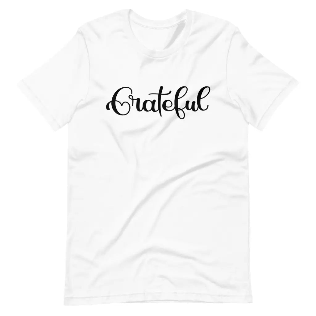 Fall Grateful t-shirt - White / S - T-Shirt