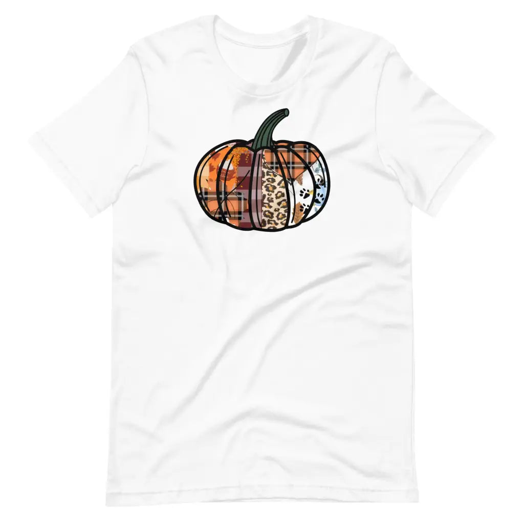 Fall Pumkin t-shirt - White / S - T-Shirt