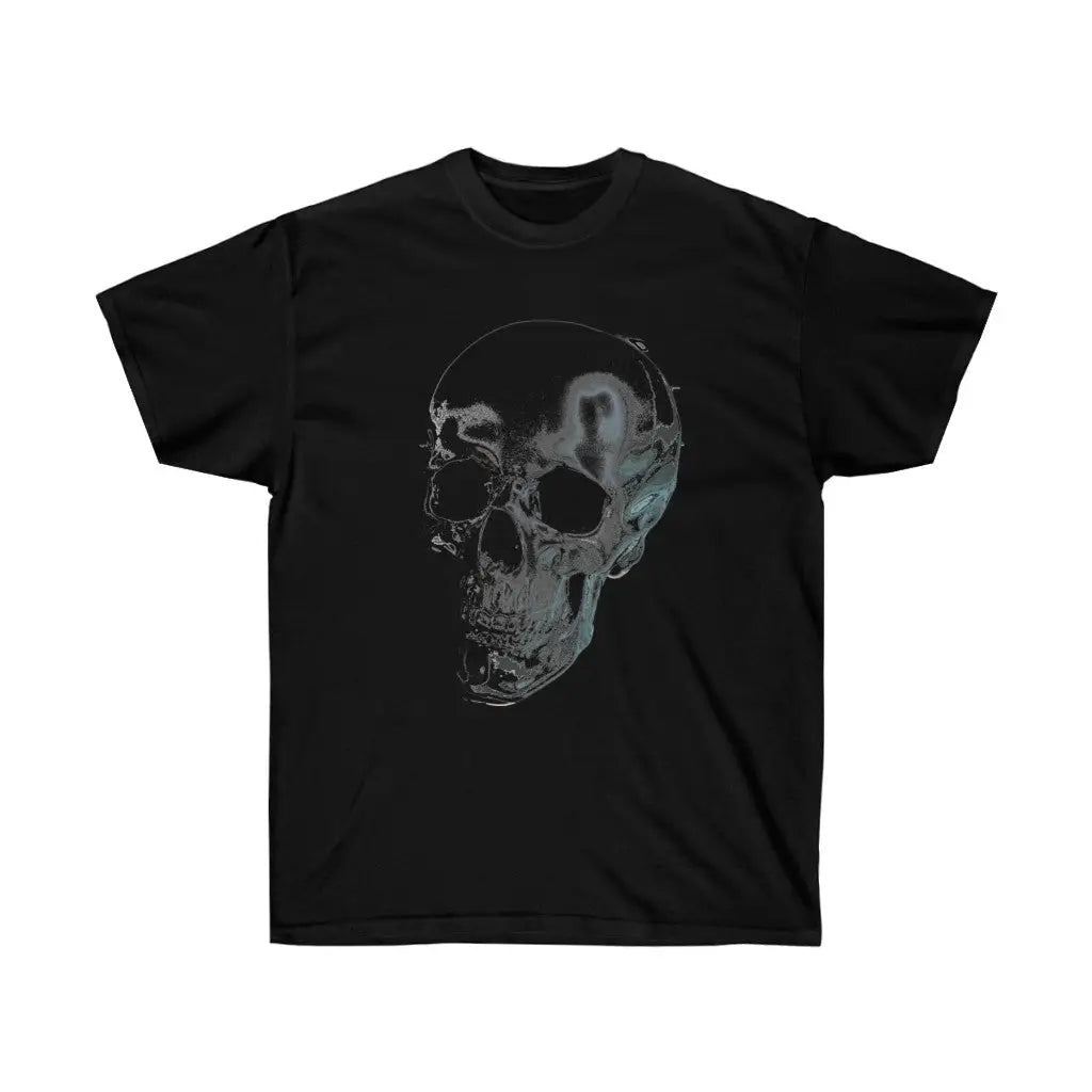 Fall Skull Unisex Ultra Cotton Tee - Black / L - T-Shirt