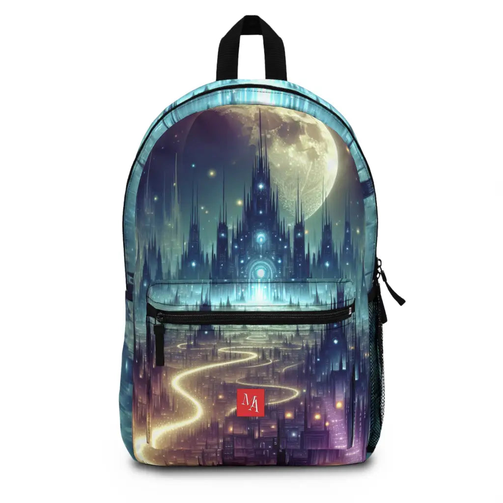Fantasy Citadel Under the Moon Backpack One size Bags