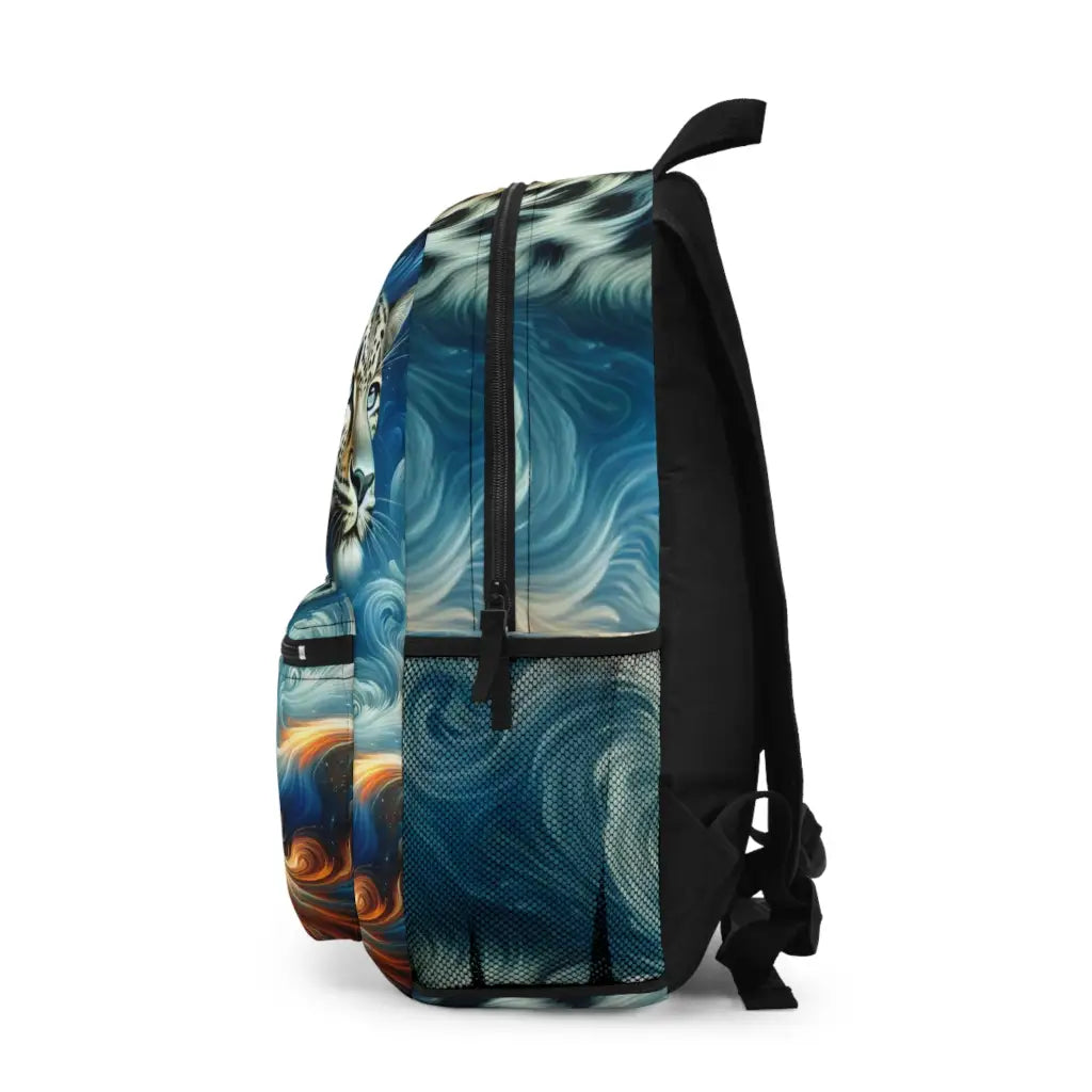 Feline in a Whirlwind of Shades Backpack One size Bags