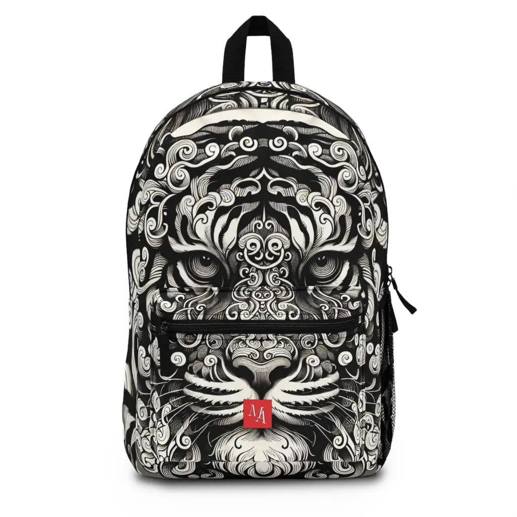 Feline Intricacy Backpack One size Bags