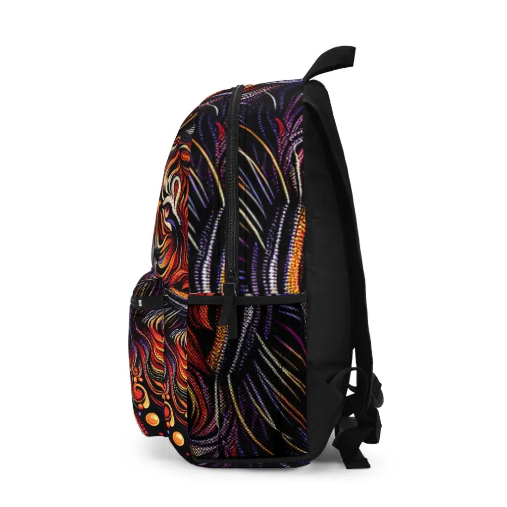 Feline Majesty Unleashed Backpack One size Bags
