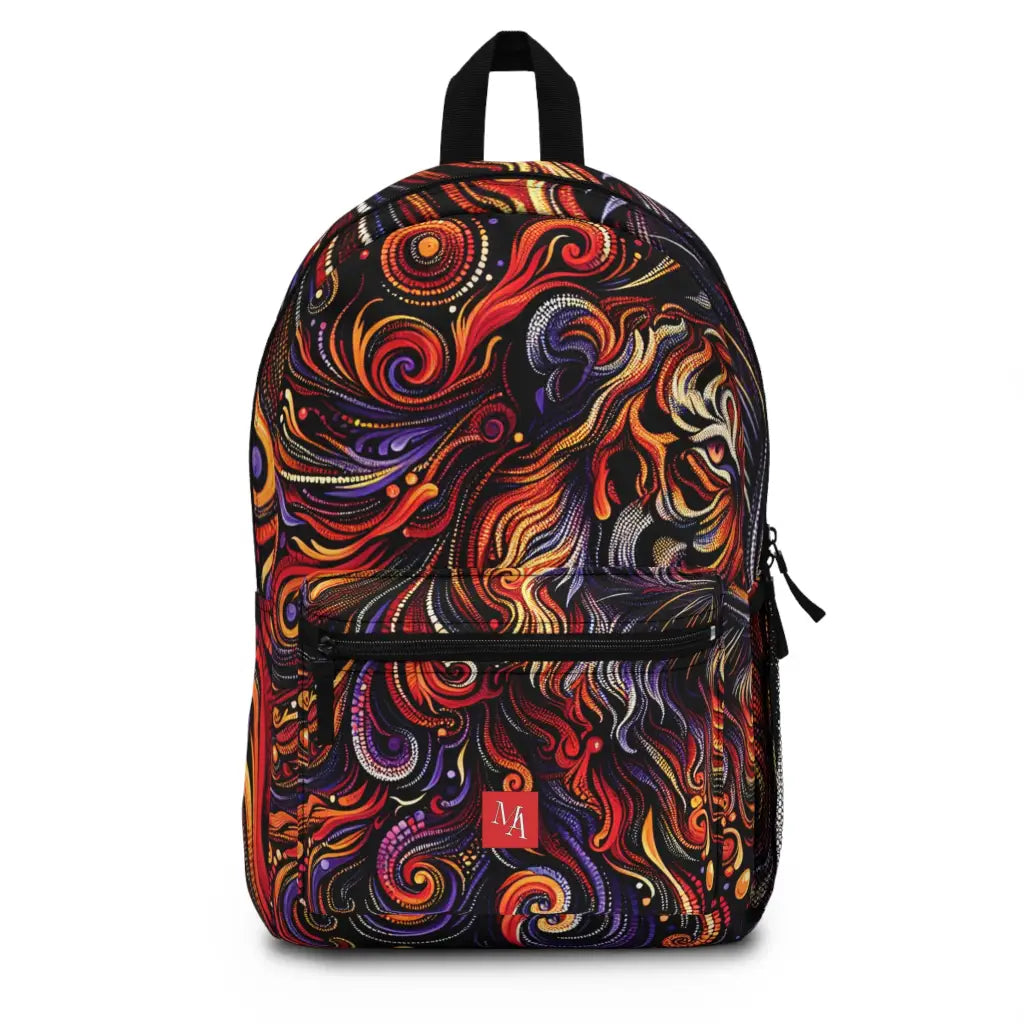 Feline Majesty Unleashed Backpack One size Bags