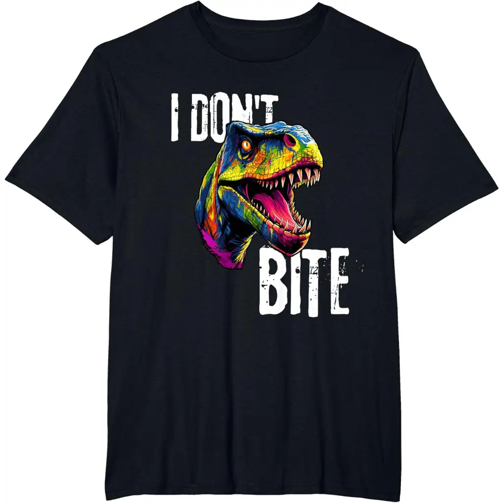 Ferocious T-Rex I Don’t Bite T-Shirt