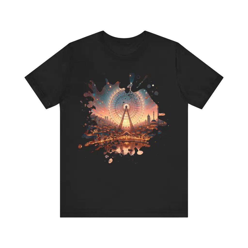 Ferris Wheel Radiance Jersey Short Sleeve Tee Black / S T