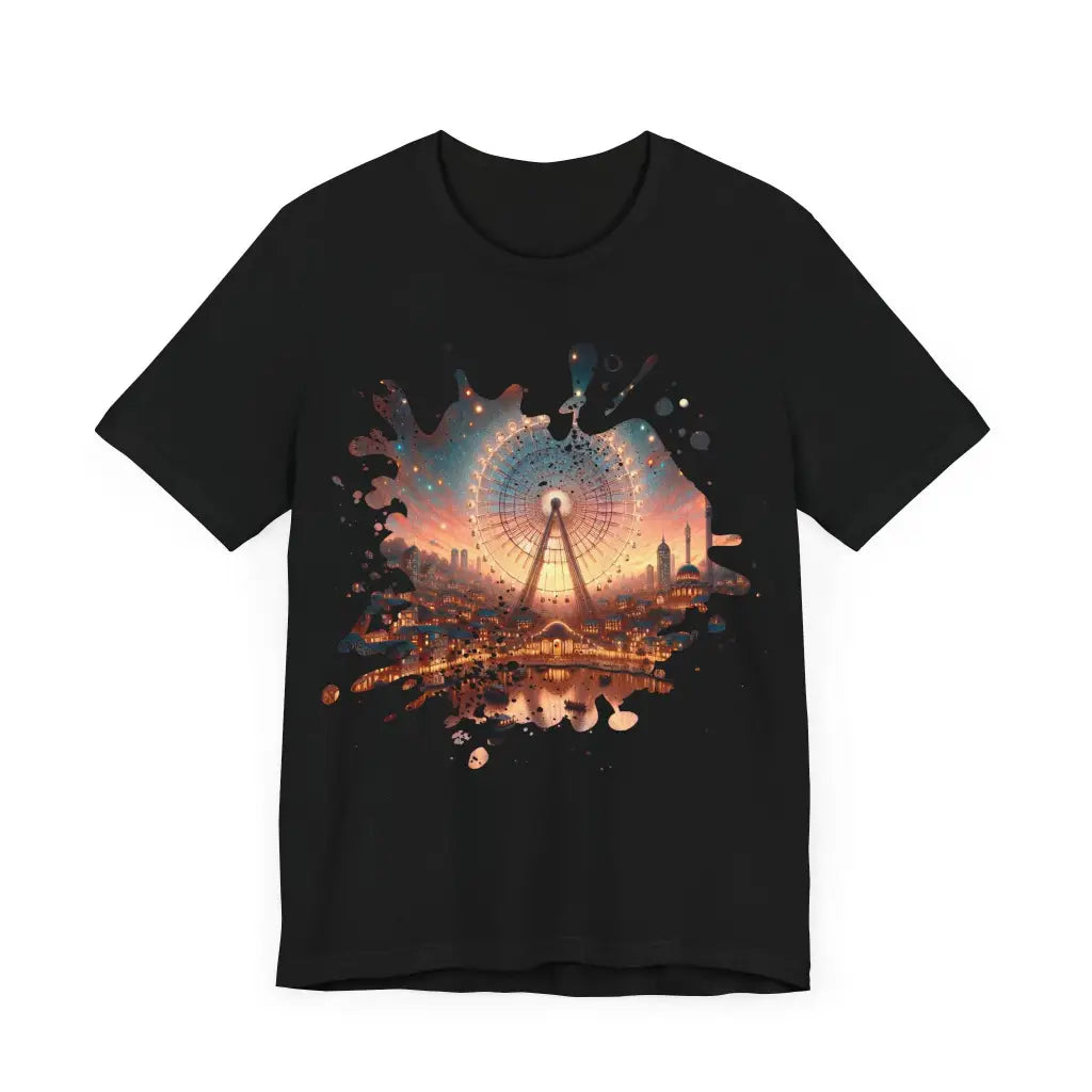 Ferris Wheel Radiance Jersey Short Sleeve Tee T Shirt