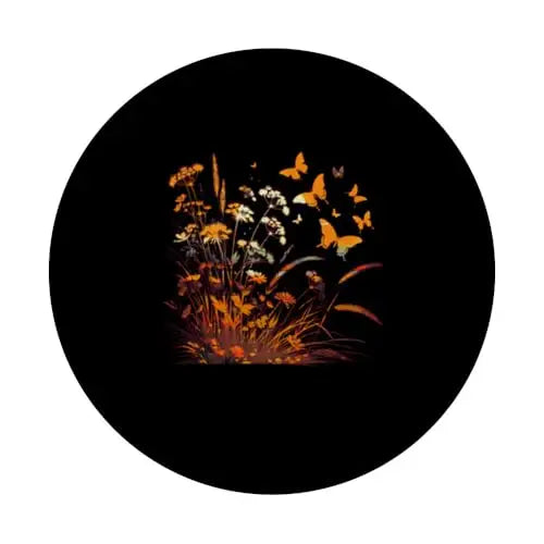 Fields of Radiance: Dance the Butterflies PopSockets