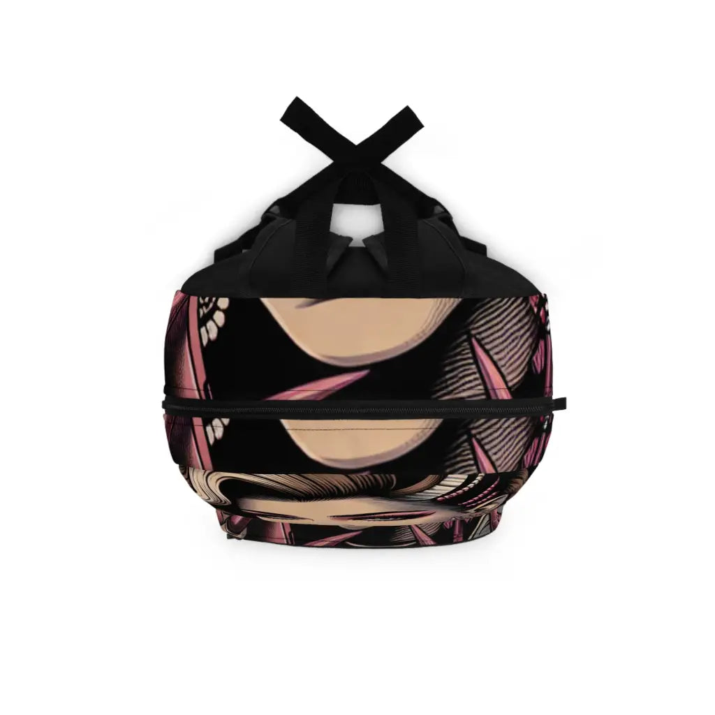 Fierce Attitude Expressed in Art Backpack One size Bags