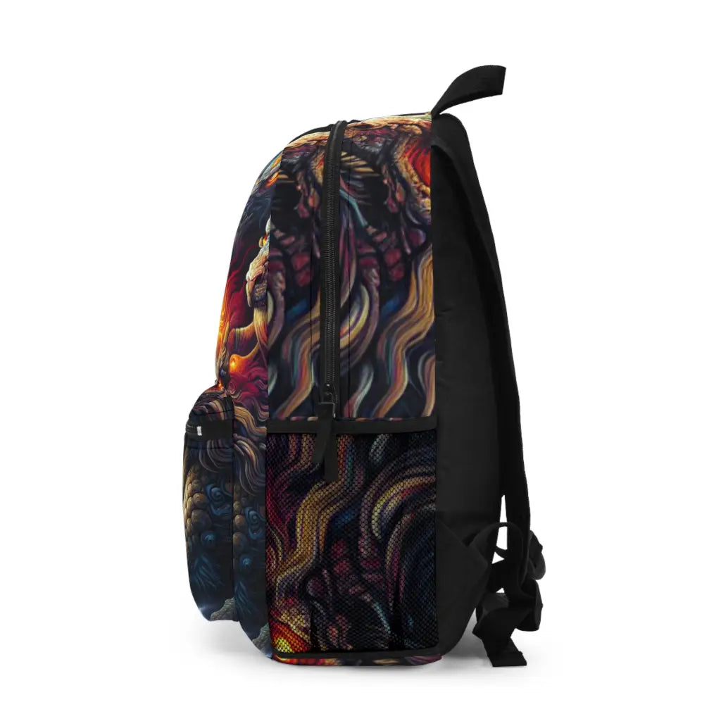 Fires of the Mythical Guardians Backpack One size Bags