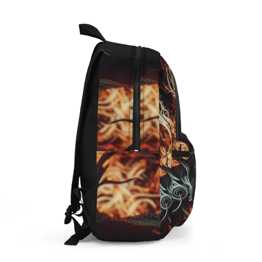 Flaming Guardian Backpack One size Bags