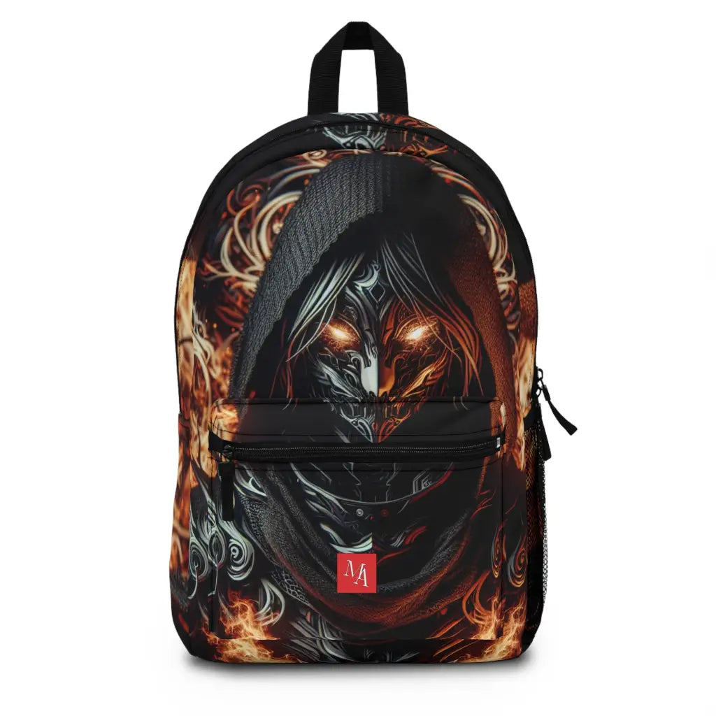 Flaming Guardian Backpack One size Bags