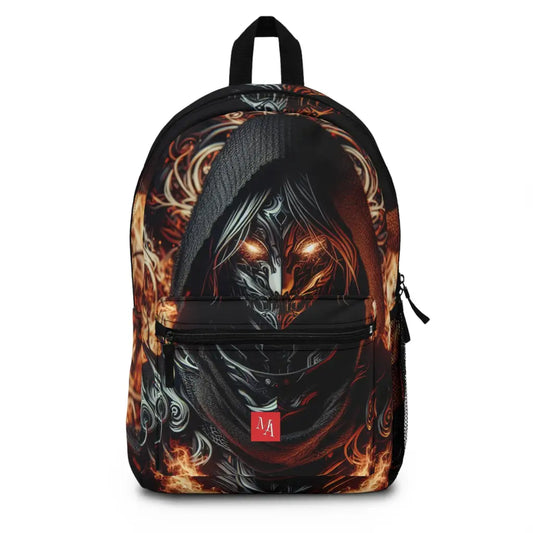 Flaming Guardian Backpack One size Bags