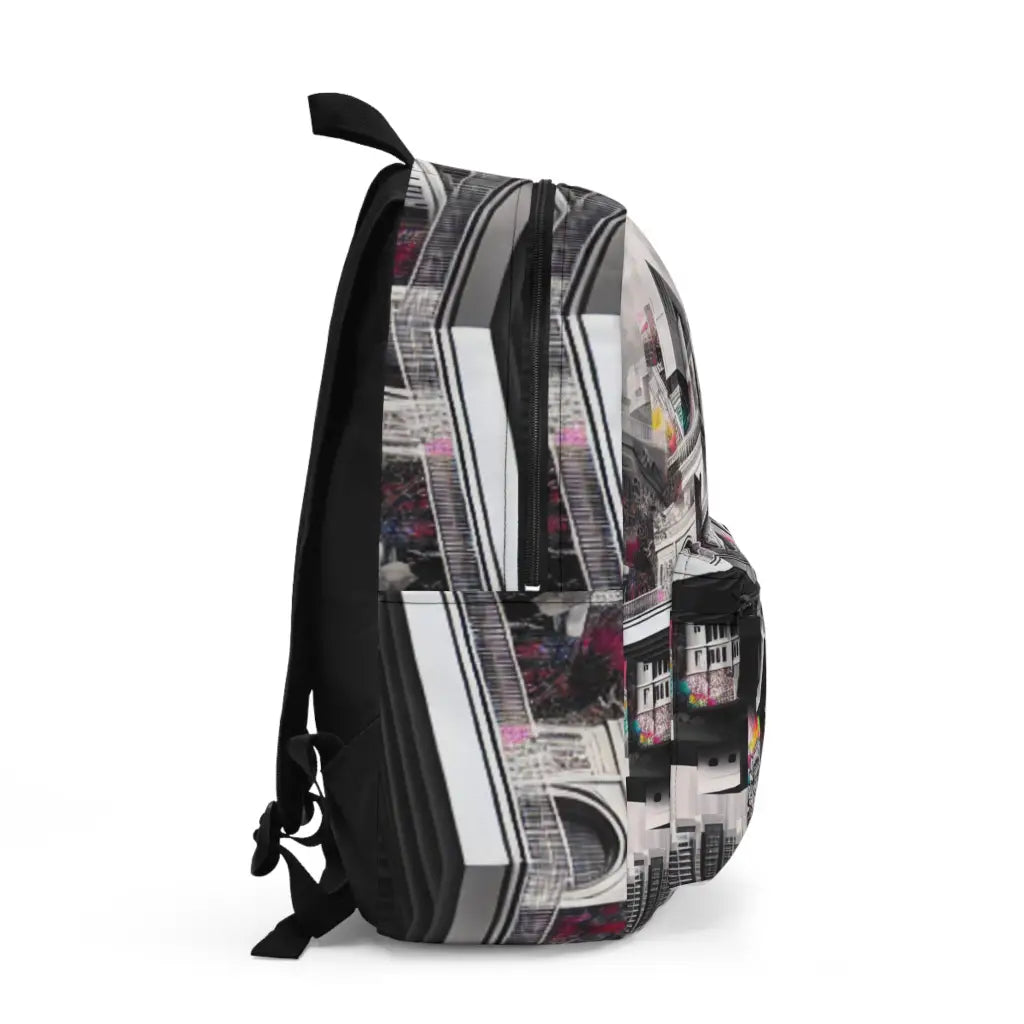 Floating Concrete Puzzle Backpack One size Bags