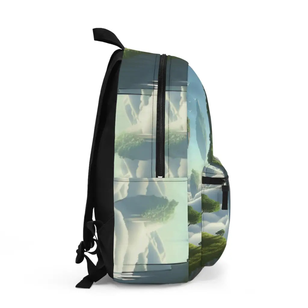 Floating Island Gardens in the Clouds Backpack One size Bags