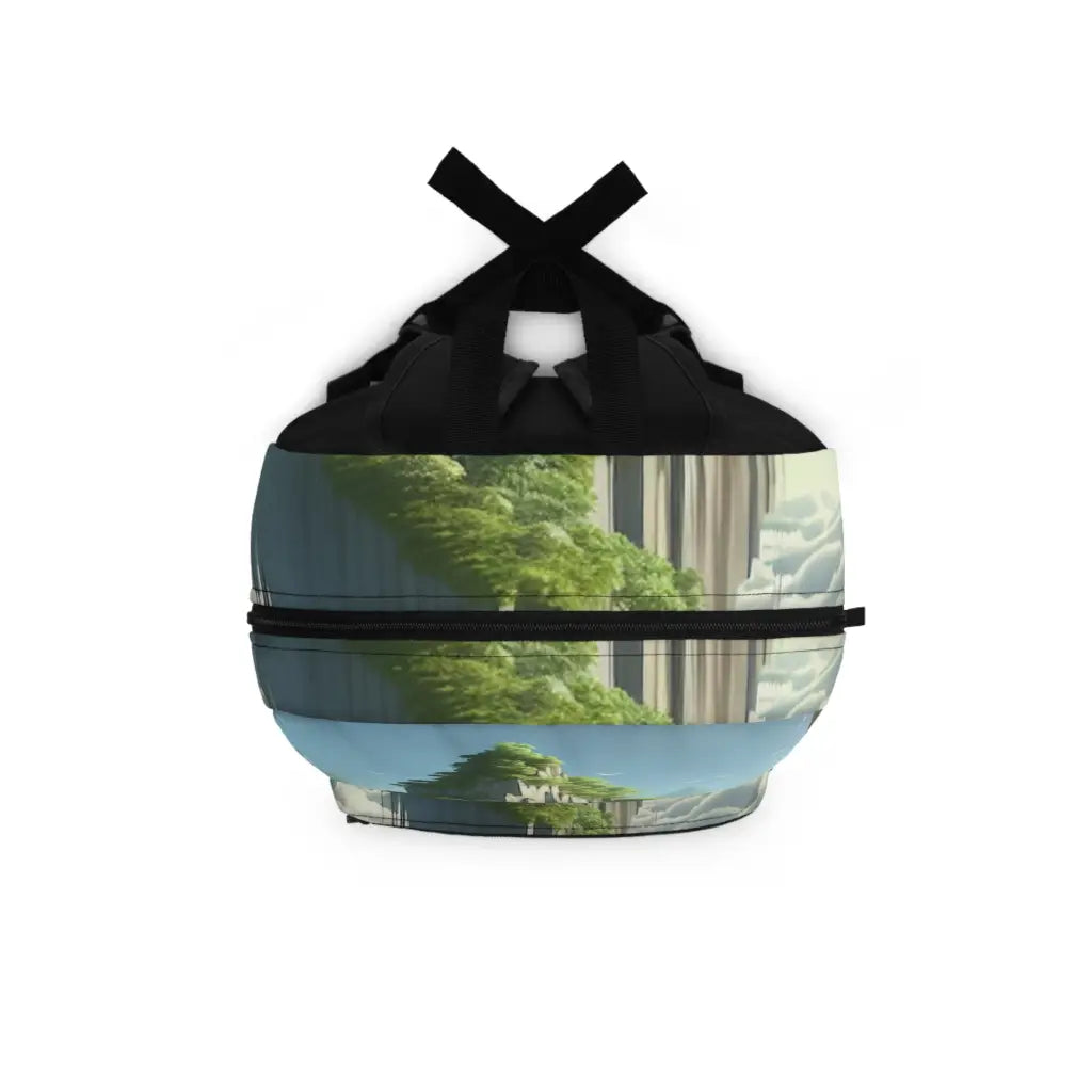 Floating Island Gardens in the Clouds Backpack One size Bags