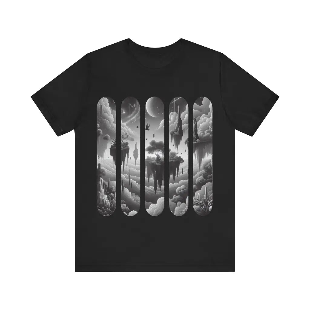 Floating Islands in the Clouds Jersey Short Sleeve Tee