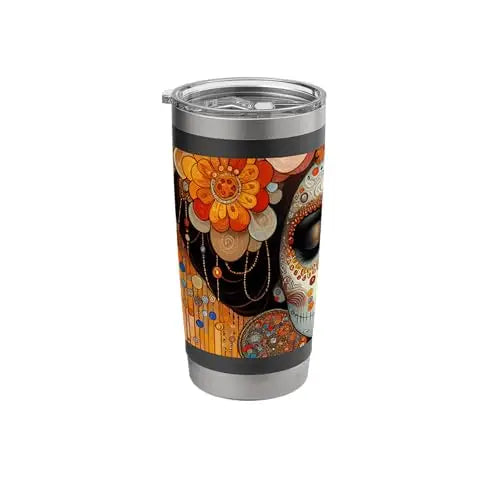 Floral Elegance: Día de los Muertos Celebration Stainless