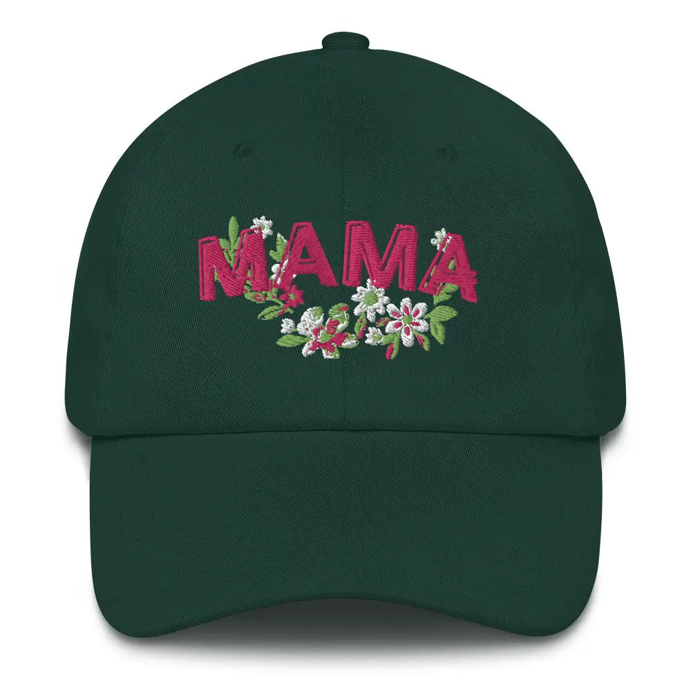 Floral Mama Cap #2 - Spruce - Hat