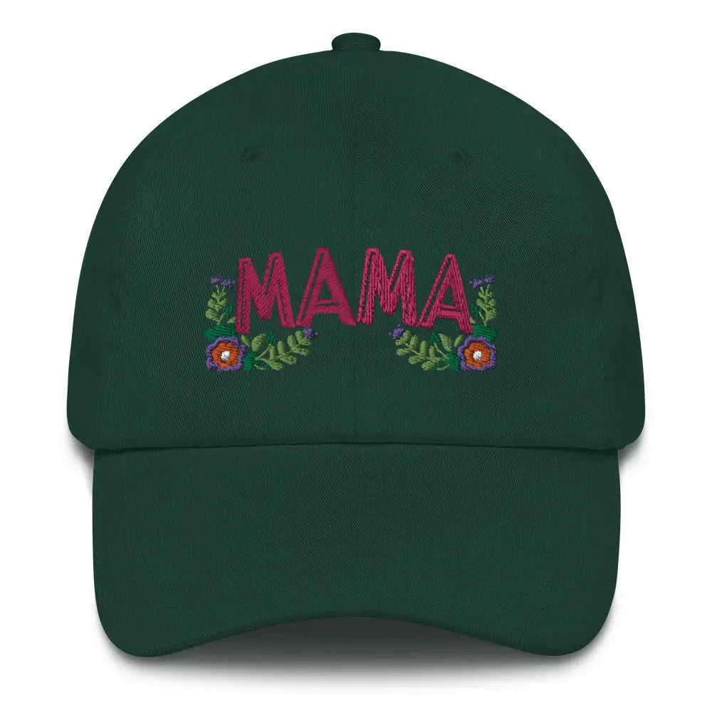 Floral Mama Cap - Spruce - Hat