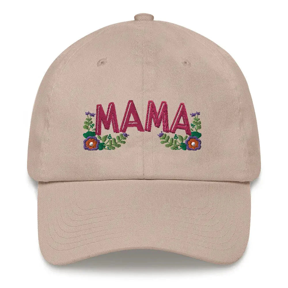 Floral Mama Cap - Stone - Hat