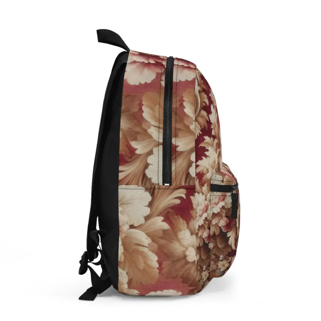 Floral Splendor in Rich Tones Backpack One size Bags
