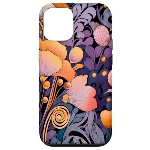 Floral Symphony: A Vibrant Mesmerizing Garden Illustration