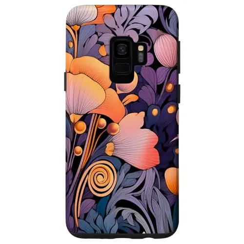 Floral Symphony: A Vibrant Mesmerizing Garden Illustration