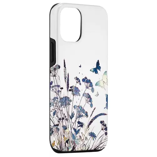 Floral Twilight Meadow: Flight of the Evening Butterflies