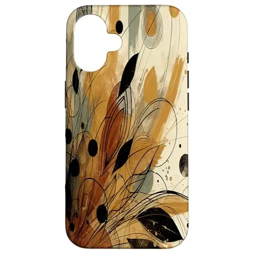 Flourish in Motion: Abstract Nature Case (iPhone Select