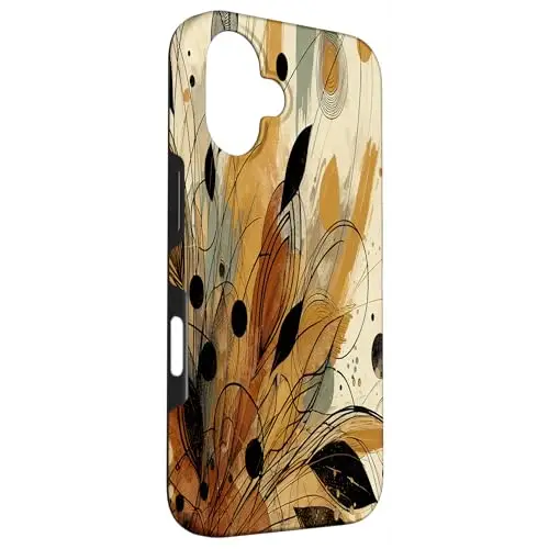 Flourish in Motion: Abstract Nature Case (iPhone Select
