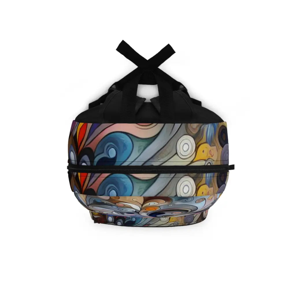 Flourish of Shapes and Swirls Backpack One size Bags