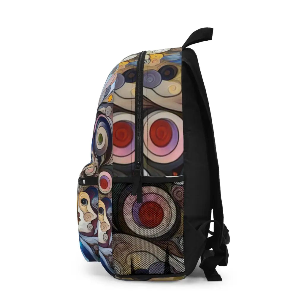 Flourish of Shapes and Swirls Backpack One size Bags