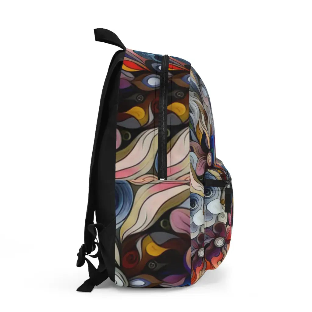 Flourish of Shapes and Swirls Backpack One size Bags