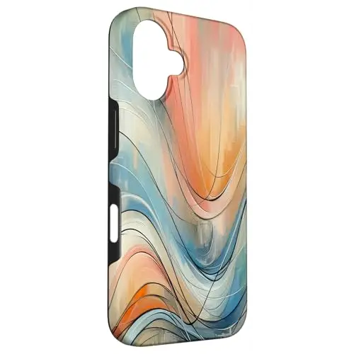 Flowing Harmony: Waves of Motion Case (iPhone Select Model)