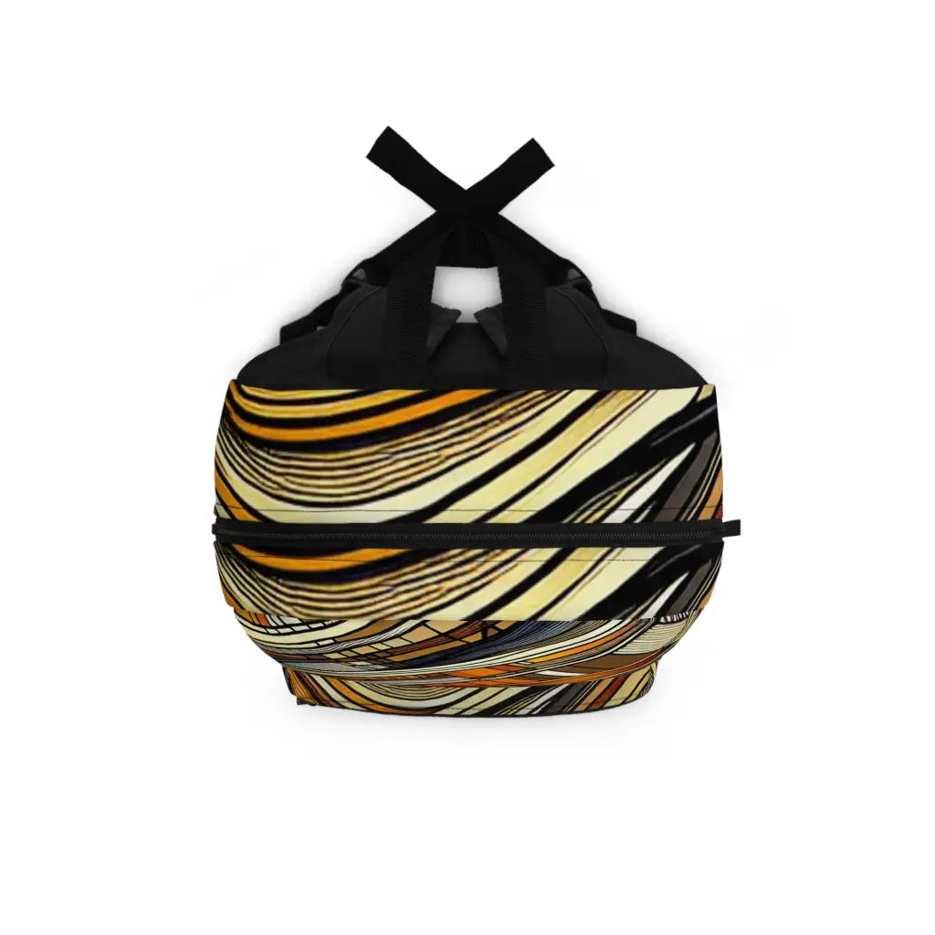 Flowing Lines in Motion Backpack One size Bags