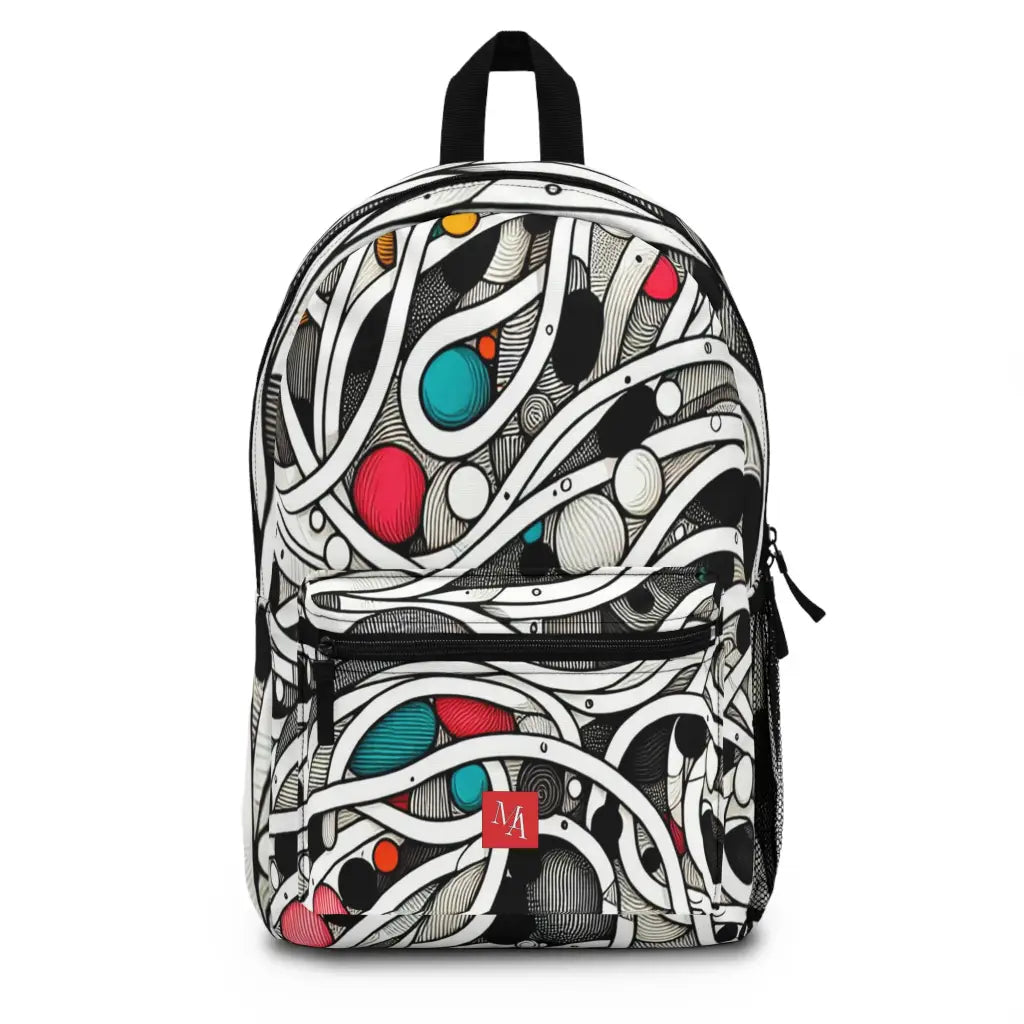 Flowing Patterns in Motion Backpack One size Bags
